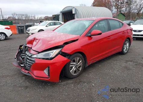 2020 Hyundai Elantra Value Edition from USA, damaged, VIN 5NPD84LF2LH622544